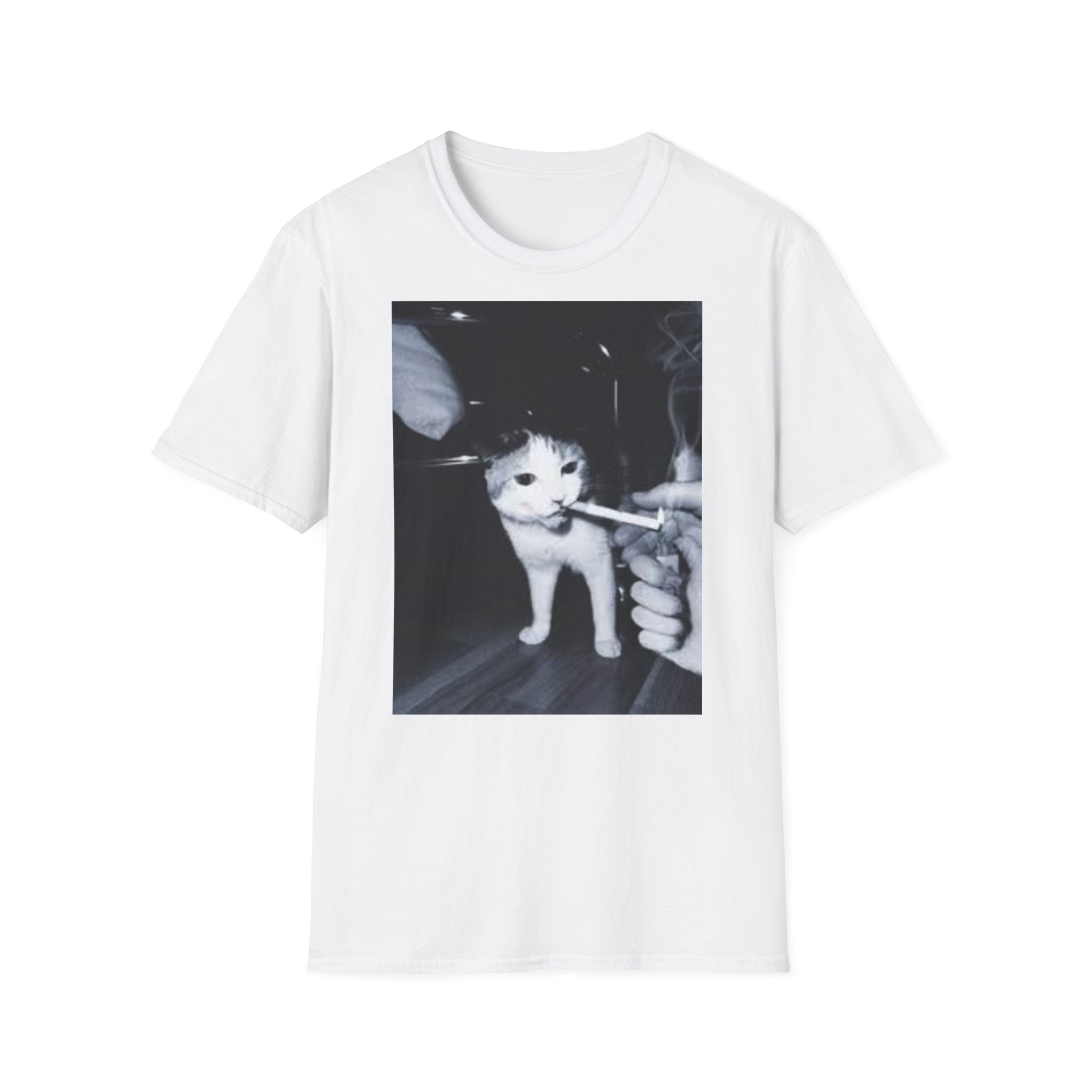 Smoking Cat funny shirt
