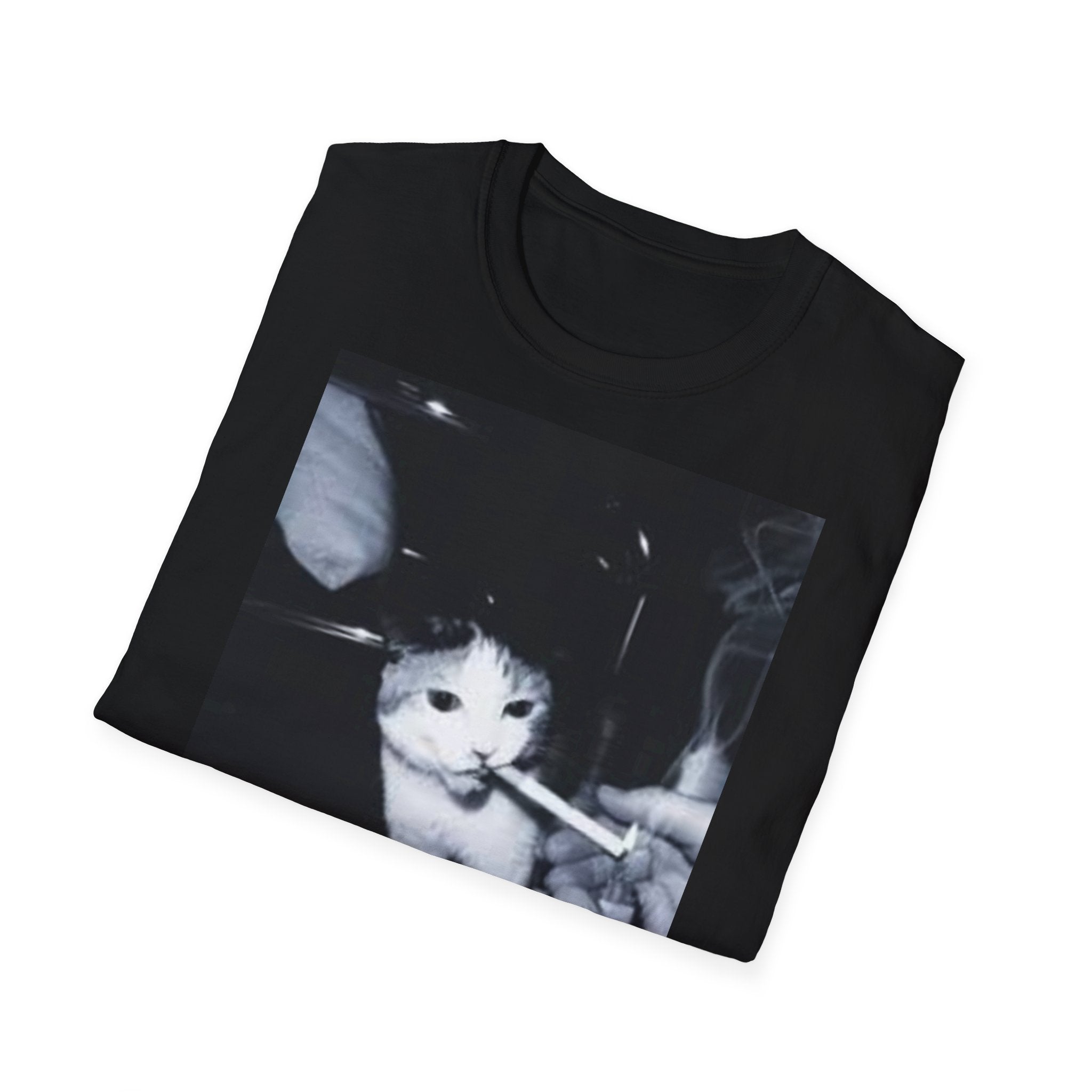Smoking Cat funny shirt