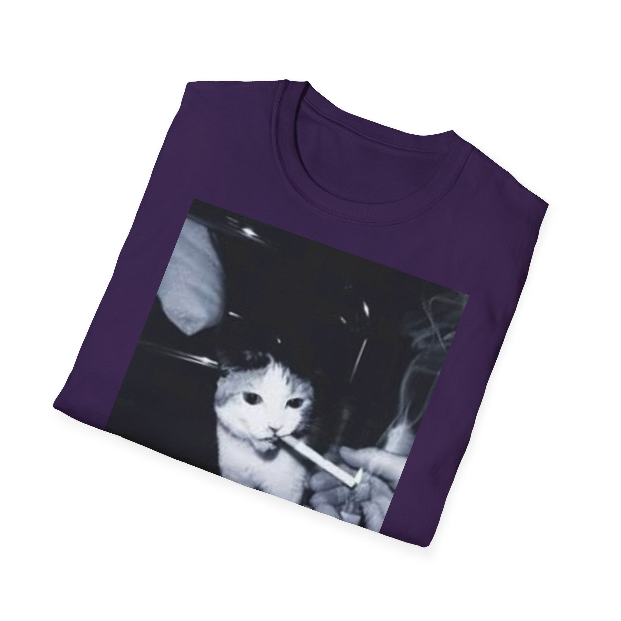 Smoking Cat funny shirt
