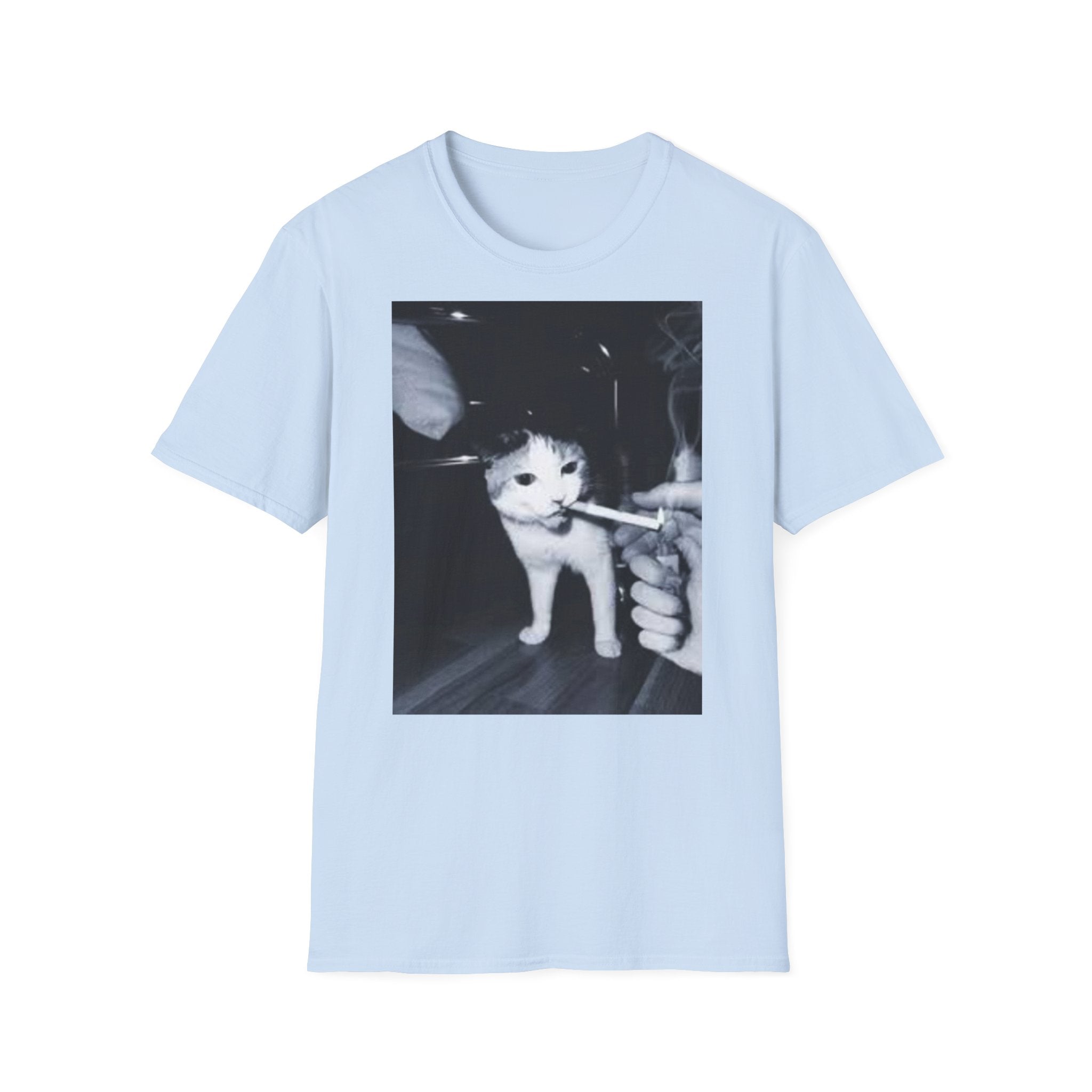 Smoking Cat funny shirt