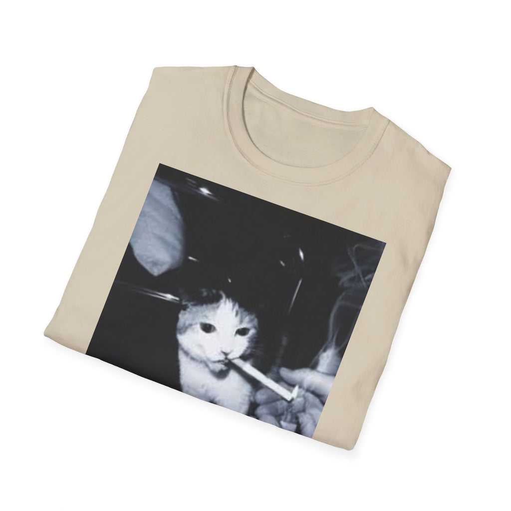 Smoking Cat funny shirt