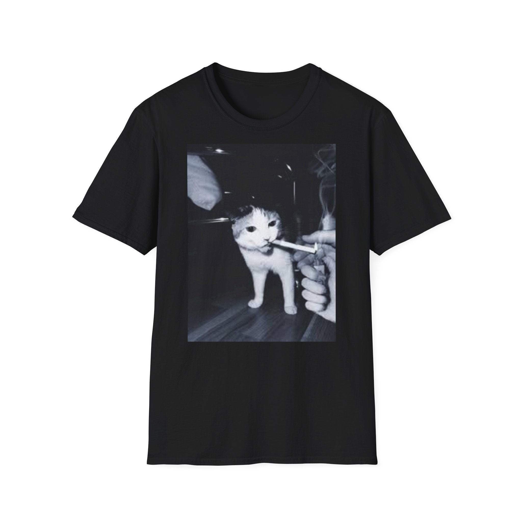 Smoking Cat funny shirt
