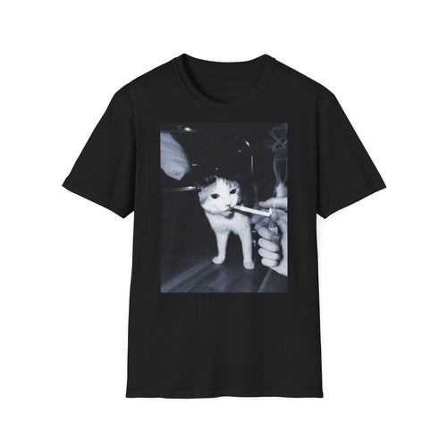 Smoking Cat funny shirt
