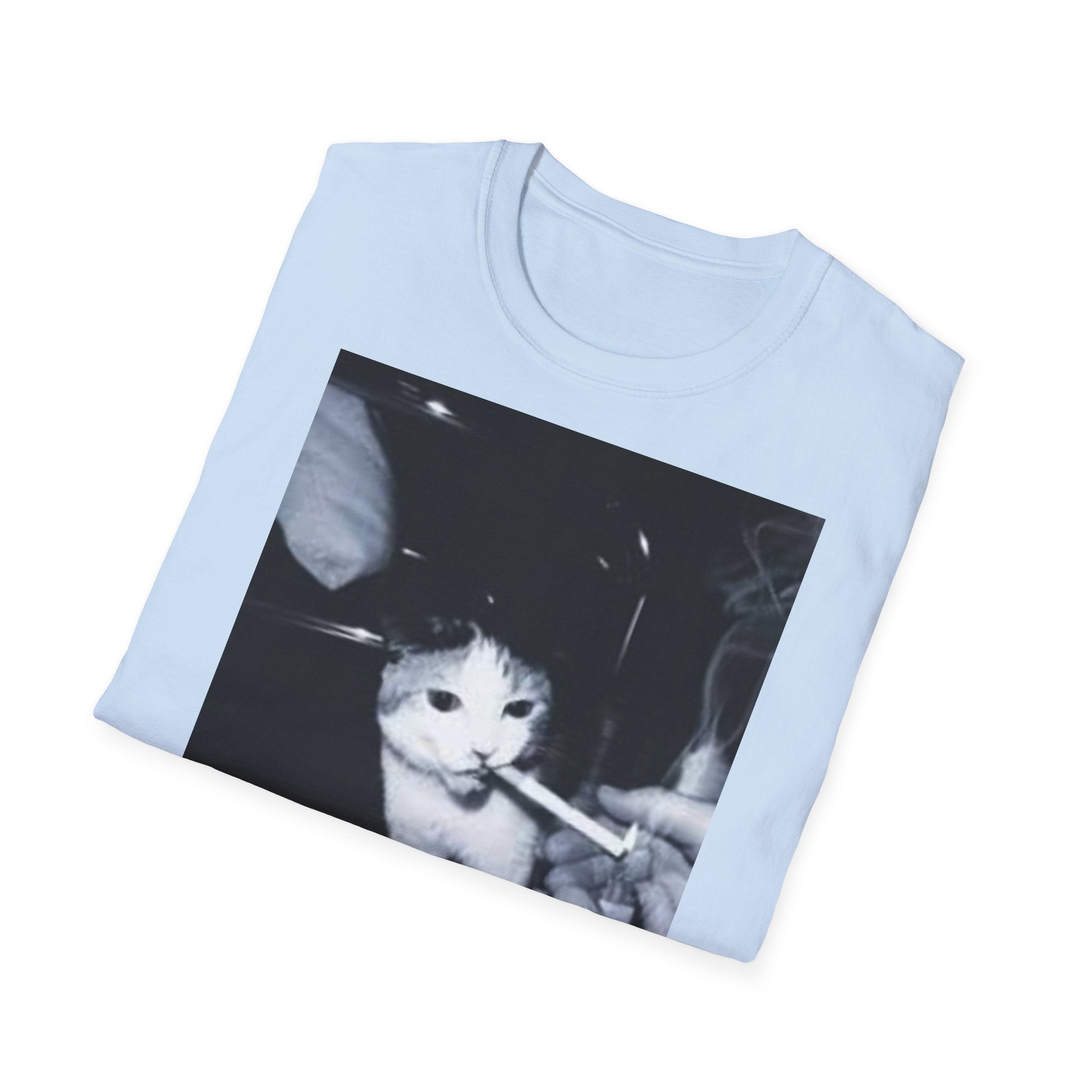 Smoking Cat funny shirt