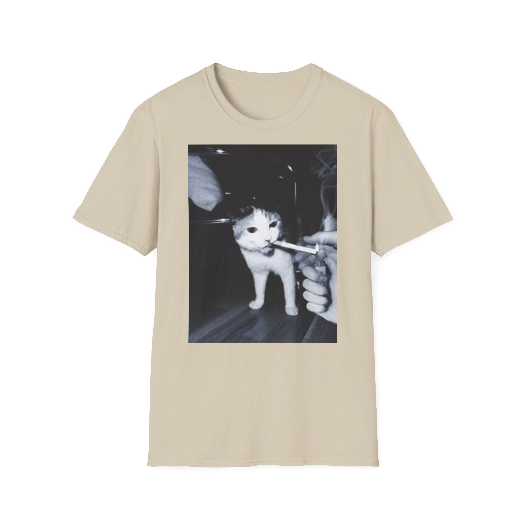 Smoking Cat funny shirt