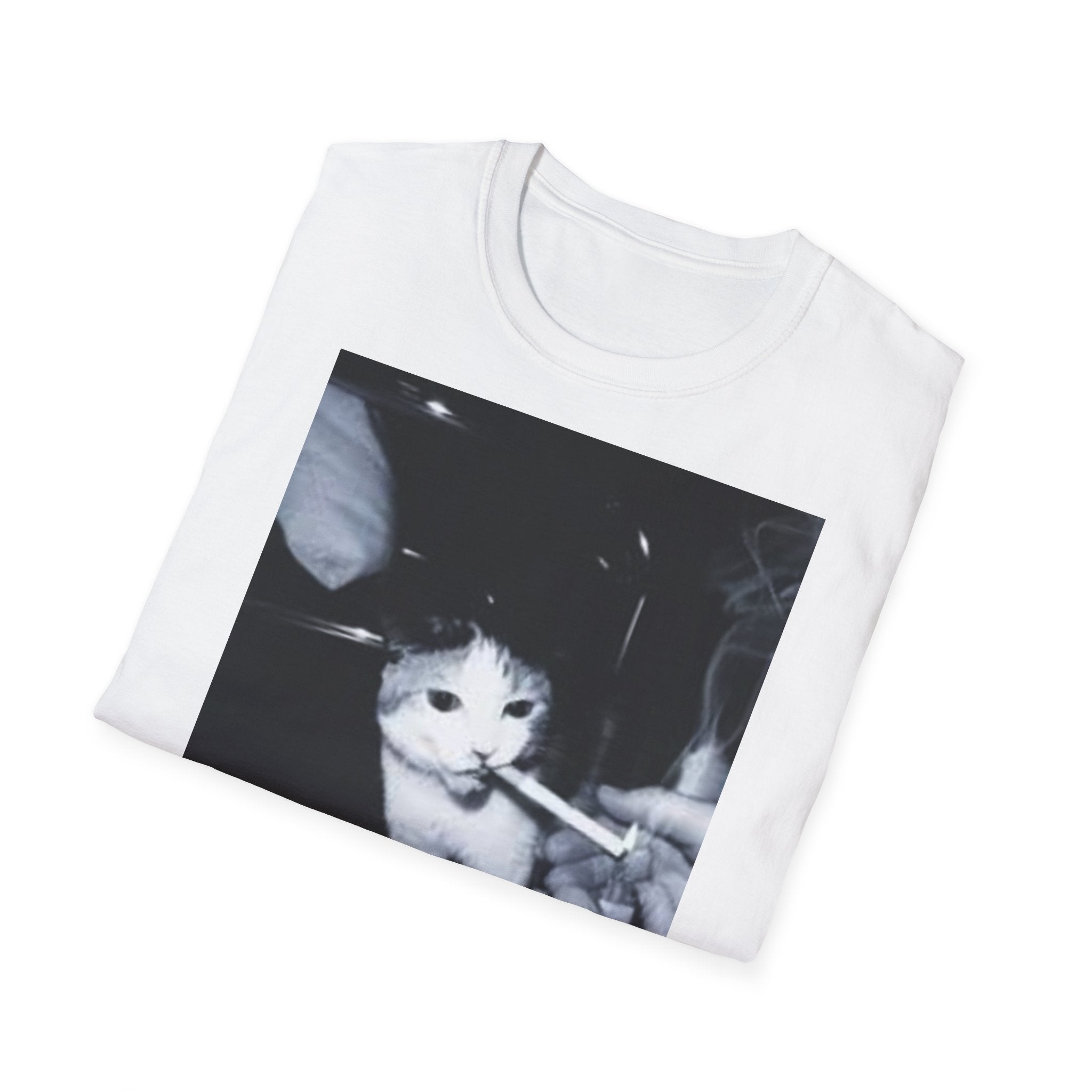 Smoking Cat funny shirt