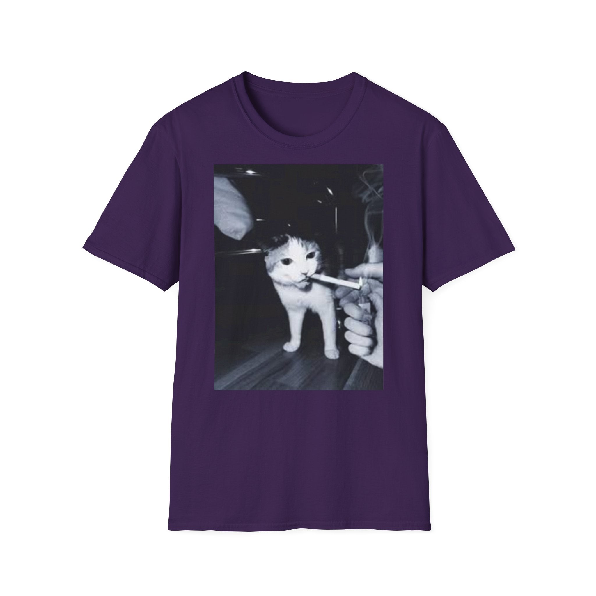 Smoking Cat funny shirt