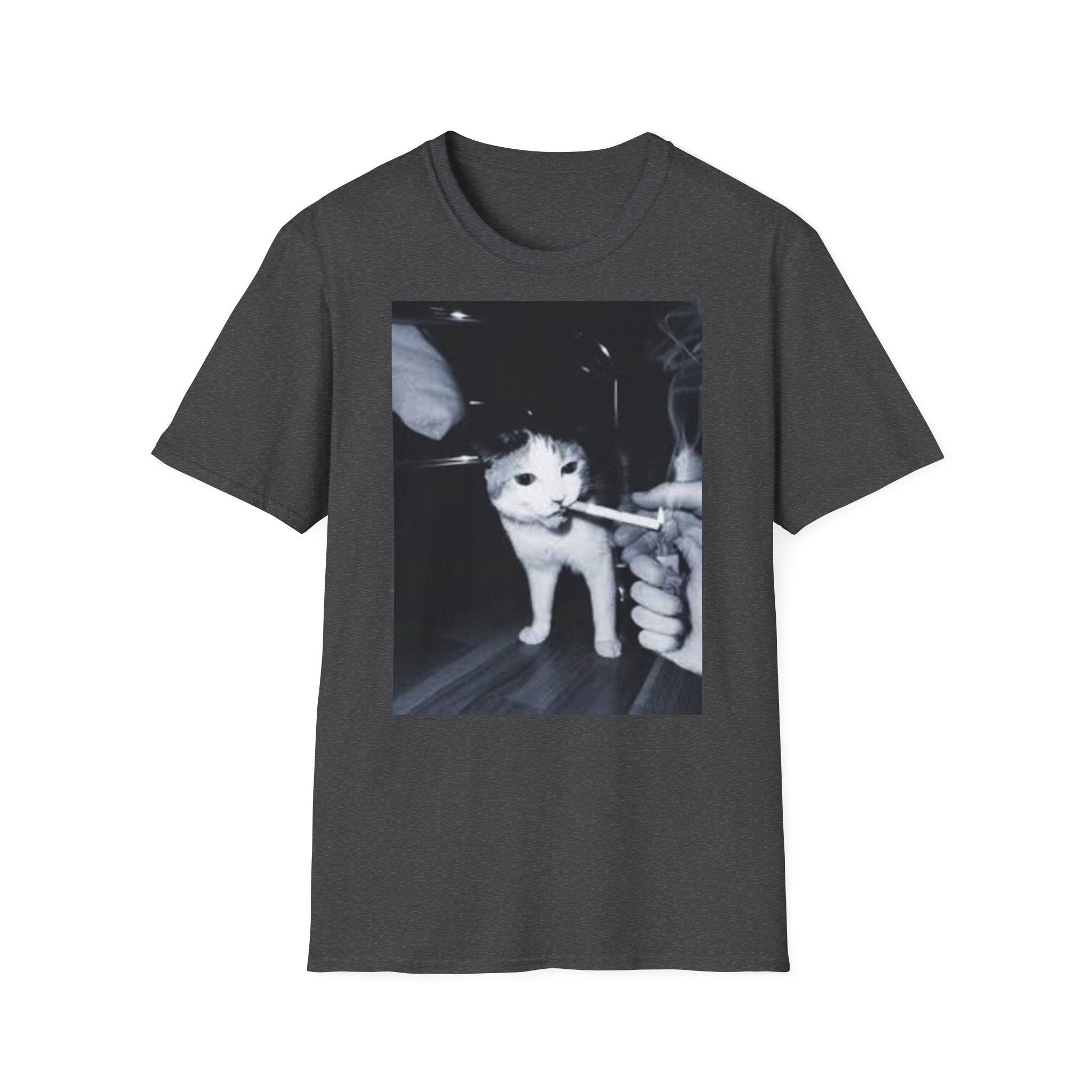 Smoking Cat funny shirt