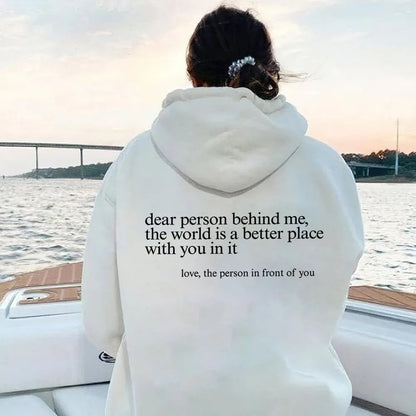 Dear Person Behind Me Hoodie™.